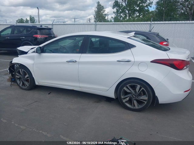 12623024 :رقم المزاد ، KMHDH4AH8GU484360 vin ، 2016 Hyundai Elantra Limited مزاد بيع