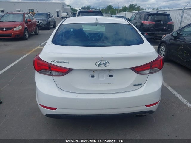 12623024 :رقم المزاد ، KMHDH4AH8GU484360 vin ، 2016 Hyundai Elantra Limited مزاد بيع