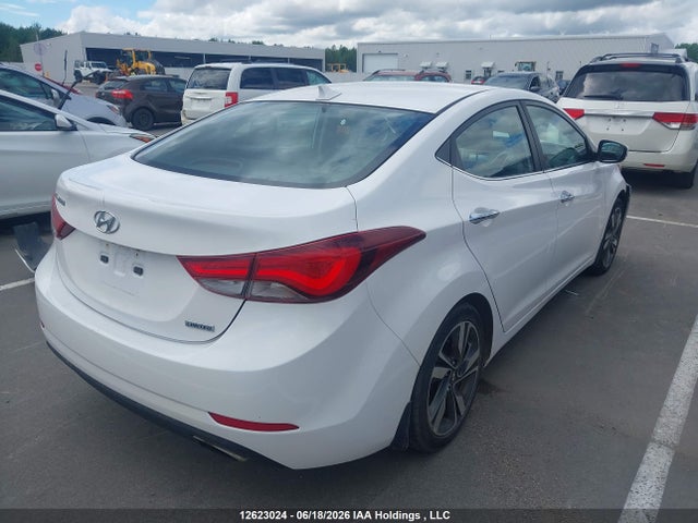 12623024 :رقم المزاد ، KMHDH4AH8GU484360 vin ، 2016 Hyundai Elantra Limited مزاد بيع