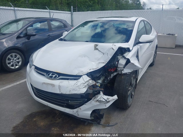 12623024 :رقم المزاد ، KMHDH4AH8GU484360 vin ، 2016 Hyundai Elantra Limited مزاد بيع