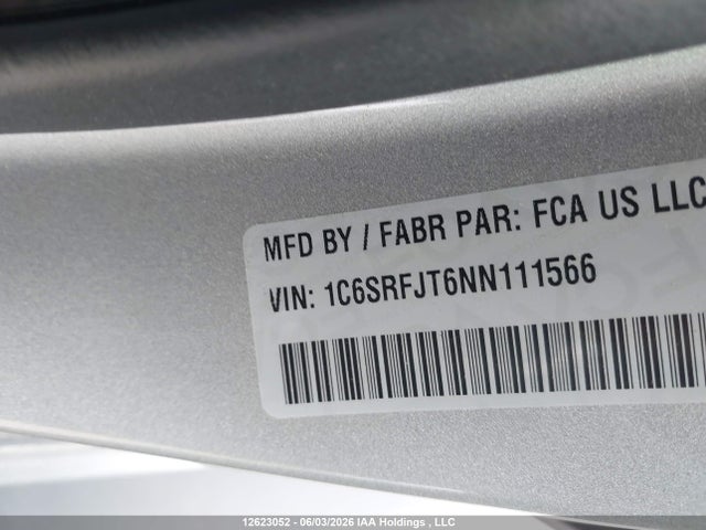 RAM 1500 Laramie 2022 1C6SRFJT6NN111566 Image 9