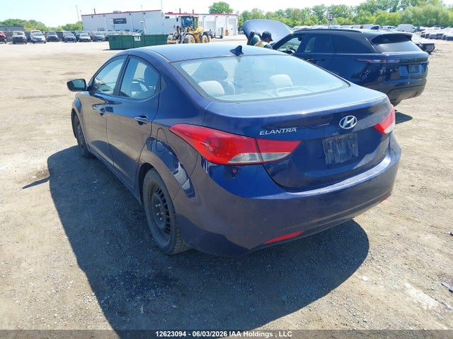 Продажа на аукционе авто 2013 Hyundai Elantra Gl, vin: 5NPDH4AE2DH376493, номер лота: 12623094