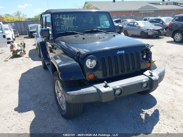 Продажа на аукционе авто 2012 Jeep Wrangler Unlimited Sahara, vin: 1C4HJWEG6CL149797, номер лота: 12623101