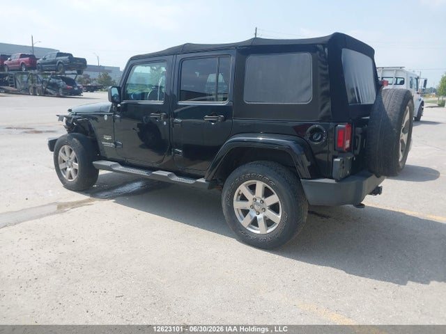 Продажа на аукционе авто 2012 Jeep Wrangler Unlimited Sahara, vin: 1C4HJWEG6CL149797, номер лота: 12623101
