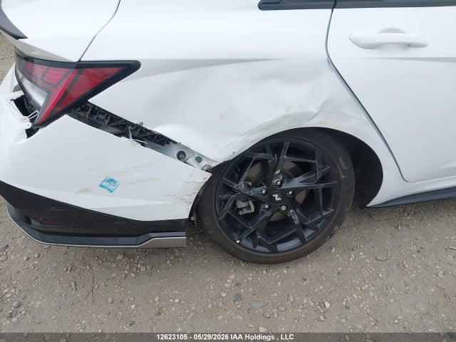 2025 Hyundai Elantra მანქანა იყიდება აუქციონზე, vin: KMHLR4DF4SU037438, აუქციონის ნომერი: 12623105