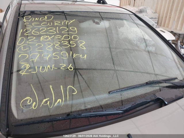 Aukcja sprzedaży 2002 Lexus Rx 300 300, vin: JTJHF10U820288358, numer aukcji: 12623129