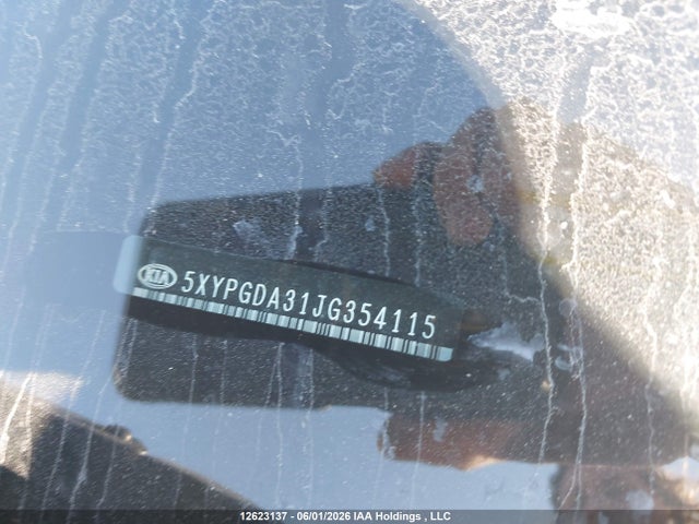 Продаж на аукціоні авто 2018 Kia Sorento Lx/l, vin: 5XYPGDA31JG354115, номер лоту: 12623137