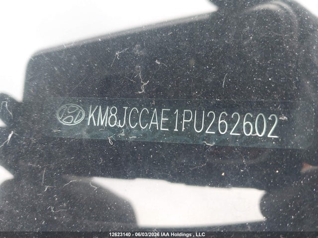 Aukcja sprzedaży 2023 Hyundai Tucson Sel, vin: KM8JCCAE1PU262602, numer aukcji: 12623140