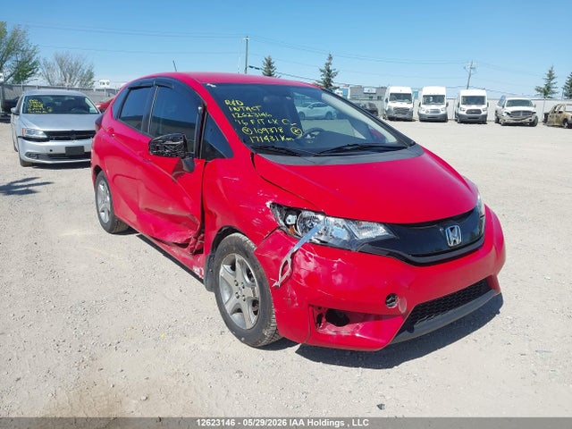 12623146 :رقم المزاد ، 3HGGK5H52GM109378 vin ، 2016 Honda Fit Lx مزاد بيع