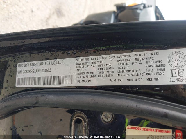 RAM 3500 Tradesman 2022 3C63RRGLXNG134662 Image 9