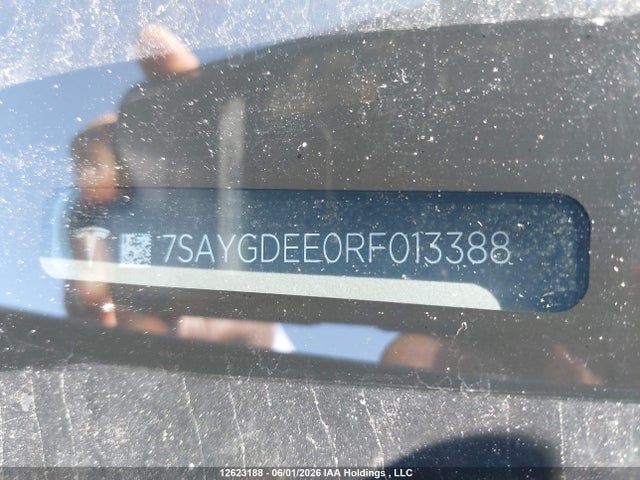12623188 :رقم المزاد ، 7SAYGDEE0RF013388 vin ، 2024 Tesla Model Y مزاد بيع