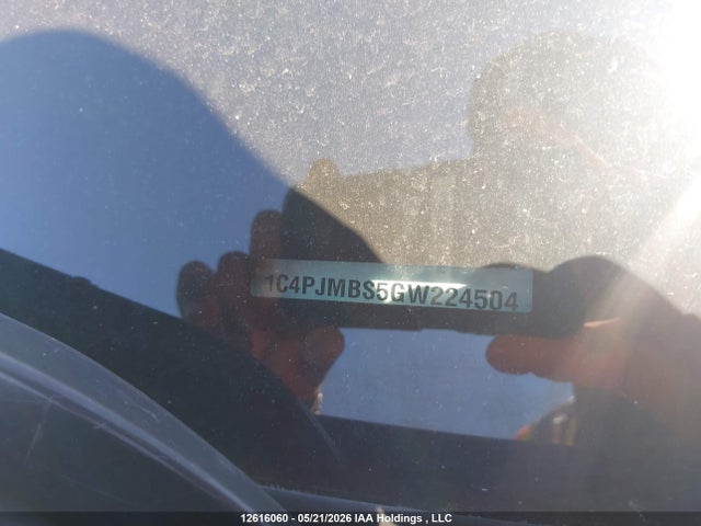 1C4PJMBS5GW224504 Jeep Cherokee Trailhawk