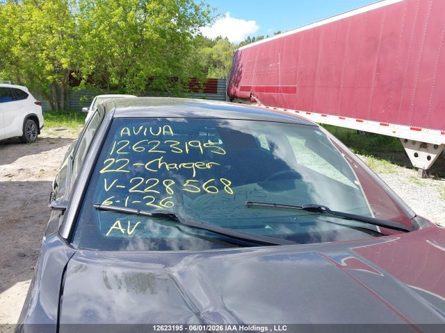 2022 Dodge Charger Police მანქანა იყიდება აუქციონზე, vin: 2C3CDXKG3NH228568, აუქციონის ნომერი: 12623195