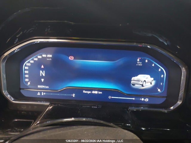 12623201 :رقم المزاد ، 1GCUKEEDXSZ151270 vin ، 2025 Chevrolet Silverado 1500 4wd Rst مزاد بيع