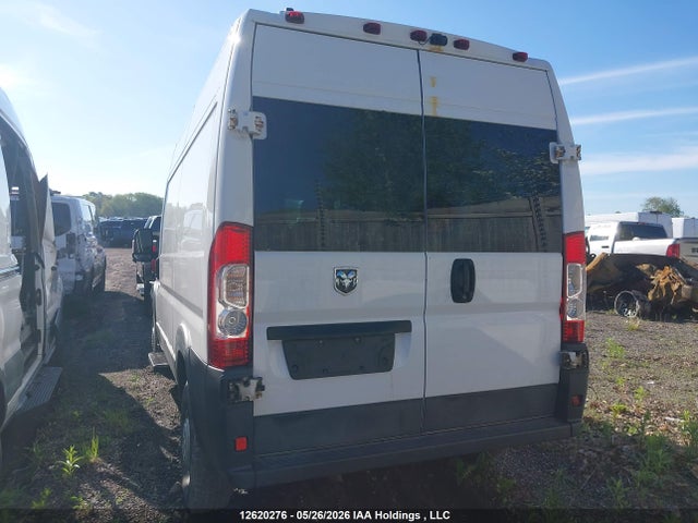 2016 Ram Promaster 2500 High Roof მანქანა იყიდება აუქციონზე, vin: 3C6TRVCG8GE128777, აუქციონის ნომერი: 12620276