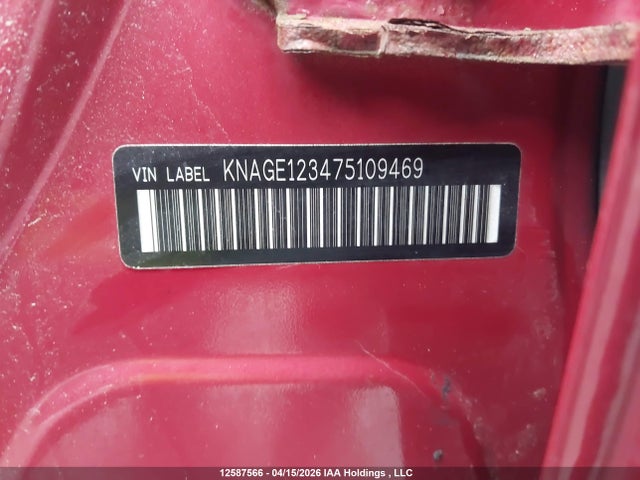 Aukcja sprzedaży 2007 Kia Magentis Lx/sx, vin: KNAGE123475109469, numer aukcji: 12587566