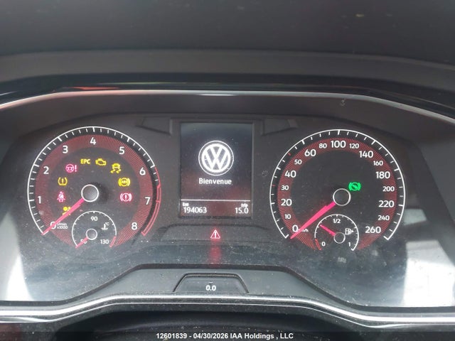 3VWC57BU9KM023507 Volkswagen Jetta 1.4 Tsi Comfortline