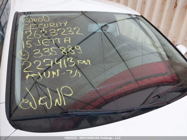 Aukcja sprzedaży 2015 Volkswagen Jetta 2.0l Trendline/2.0l Trendline+, vin: 3VW2K7AJ7FM335889, numer aukcji: 12623232