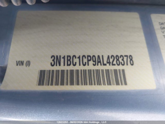 Продажа на аукционе авто 2010 Nissan Versa S/sl, vin: 3N1BC1CP9AL428378, номер лота: 12623252