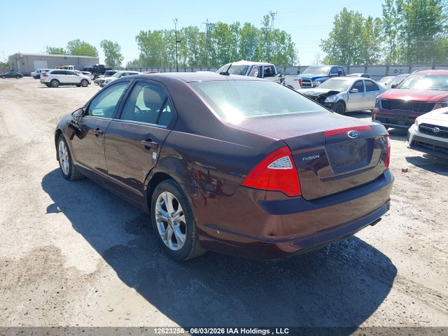 12623256 :رقم المزاد ، 3FAHP0HAXCR251923 vin ، 2012 Ford Fusion Se مزاد بيع