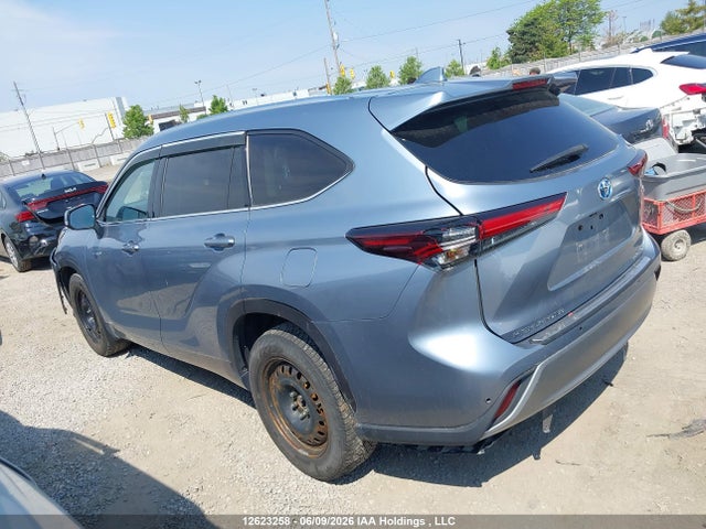12623258 :رقم المزاد ، 5TDEBRCH8MS022725 vin ، 2021 Toyota Highlander Hybrid Limited مزاد بيع