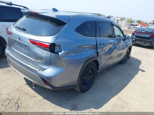 12623258 :رقم المزاد ، 5TDEBRCH8MS022725 vin ، 2021 Toyota Highlander Hybrid Limited مزاد بيع