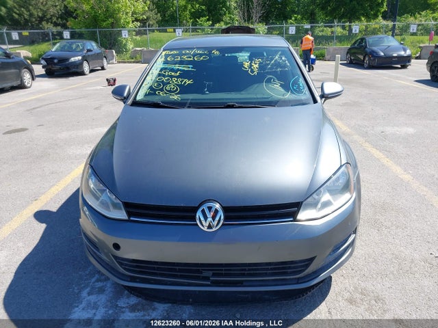 2017 Volkswagen Golf 1.8 Tsi Comfortline/1.8 Tsi Highline/1.8 Tsi Trendline მანქანა იყიდება აუქციონზე, vin: 3VW117AU9HM008874, აუქციონის ნომერი: 12623260