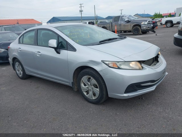 12623271 :رقم المزاد ، 2HGFB2F42DH019615 vin ، 2013 Honda Civic Lx مزاد بيع