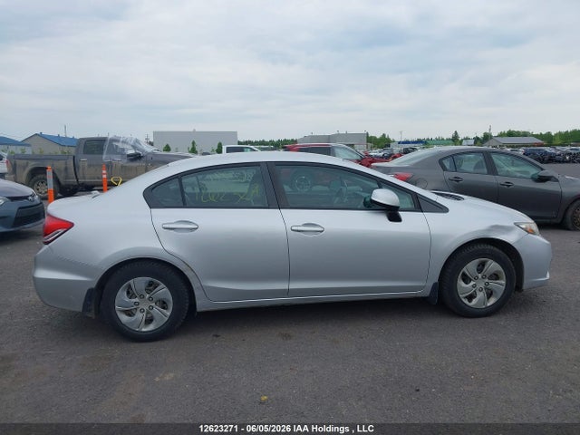 12623271 :رقم المزاد ، 2HGFB2F42DH019615 vin ، 2013 Honda Civic Lx مزاد بيع