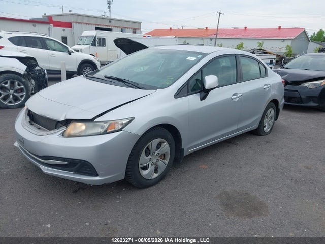 12623271 :رقم المزاد ، 2HGFB2F42DH019615 vin ، 2013 Honda Civic Lx مزاد بيع