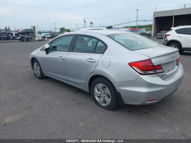 12623271 :رقم المزاد ، 2HGFB2F42DH019615 vin ، 2013 Honda Civic Lx مزاد بيع