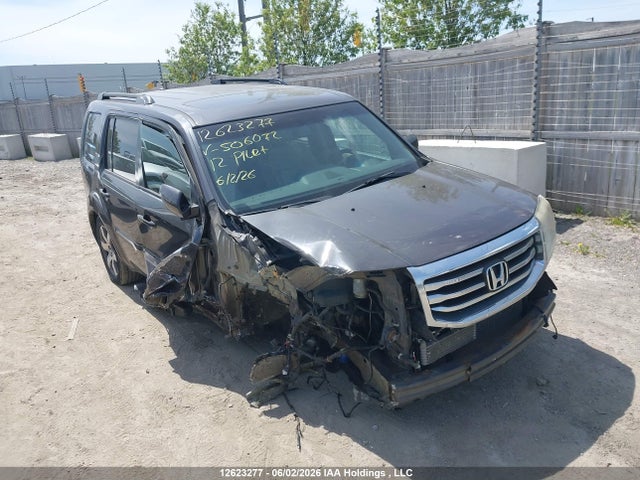 Продажа на аукционе авто 2012 Honda Pilot, vin: 5FNYF4H99CB506072, номер лота: 12623277