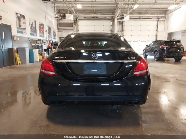 2017 Mercedes-benz C 43 4mati Amg მანქანა იყიდება აუქციონზე, vin: 55SWF6EB4HU210067, აუქციონის ნომერი: 12623283