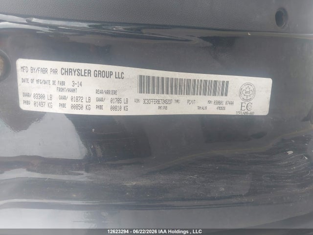 Fiat 500 LOUNGE 2014 3C3CFFER9ET245237 Image 19