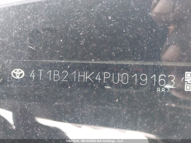 12623314 :رقم المزاد ، 4T1B21HK4PU019163 vin ، 2023 Toyota Camry Hybrid Xle مزاد بيع