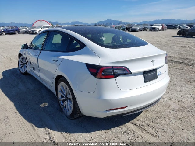 2021 Tesla Model 3 Long Range მანქანა იყიდება აუქციონზე, vin: 5YJ3E1EBXMF998891, აუქციონის ნომერი: 12623349