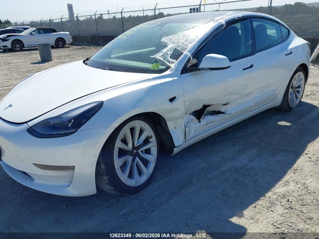 2021 Tesla Model 3 Long Range მანქანა იყიდება აუქციონზე, vin: 5YJ3E1EBXMF998891, აუქციონის ნომერი: 12623349