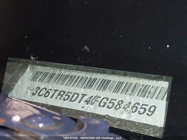 Продаж на аукціоні авто 2015 Ram 2500 Slt, vin: 3C6TR5DT4FG584659, номер лоту: 12614724