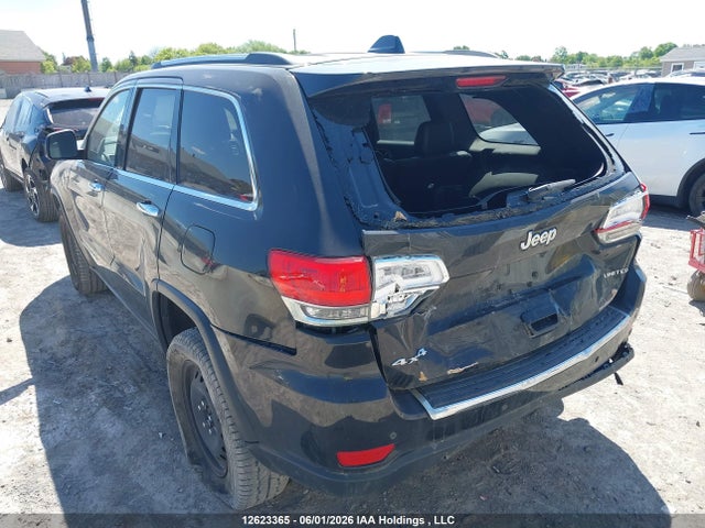 2016 Jeep Grand Cherokee Limited მანქანა იყიდება აუქციონზე, vin: 1C4RJFBG7GC319972, აუქციონის ნომერი: 12623365