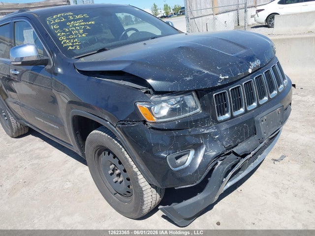2016 Jeep Grand Cherokee Limited მანქანა იყიდება აუქციონზე, vin: 1C4RJFBG7GC319972, აუქციონის ნომერი: 12623365