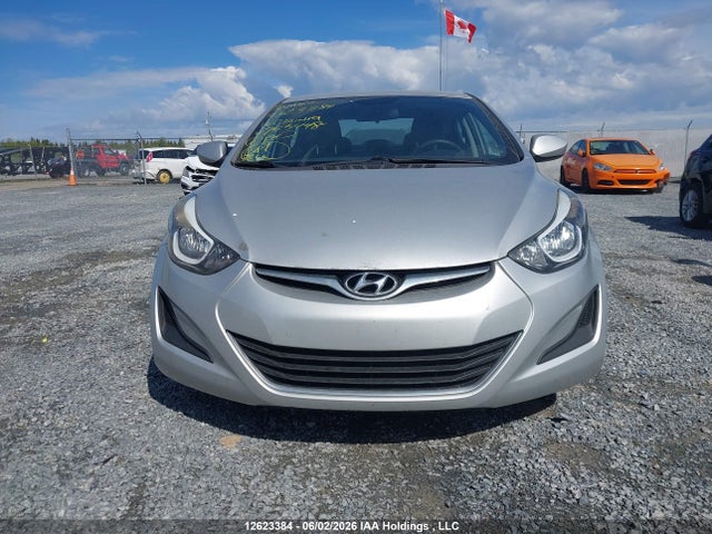 12623384 :رقم المزاد ، 5NPDH4AE3GH753448 vin ، 2016 Hyundai Elantra L+ مزاد بيع
