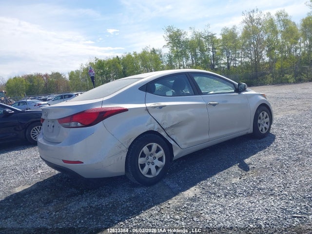12623384 :رقم المزاد ، 5NPDH4AE3GH753448 vin ، 2016 Hyundai Elantra L+ مزاد بيع