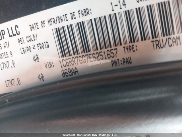 RAM 1500 Slt 2014 1C6RR7GG7ES251657 Image 9
