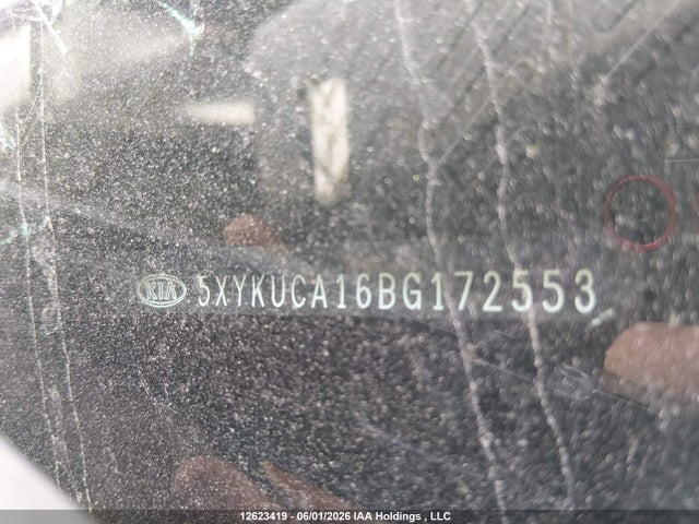 Продажа на аукционе авто 2011 Kia Sorento Ex, vin: 5XYKUCA16BG172553, номер лота: 12623419