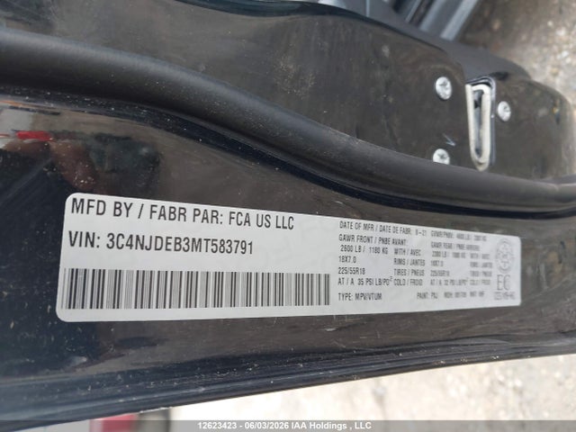 Jeep Compass Altitude 2021 3C4NJDEB3MT583791 Image 18