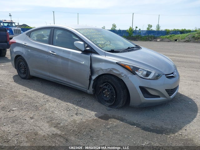 2016 Hyundai Elantra Le-r მანქანა იყიდება აუქციონზე, vin: 5NPDH4AE0GH792417, აუქციონის ნომერი: 12623426