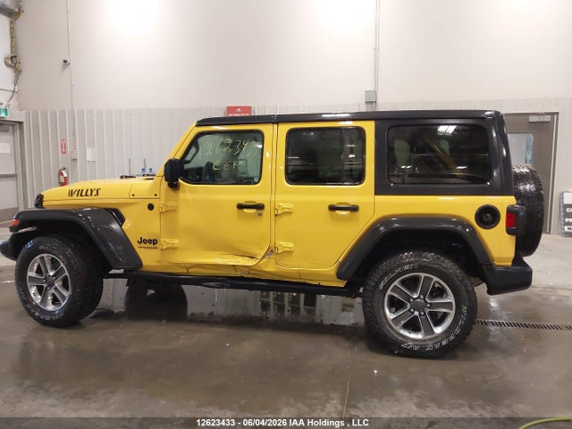 Продаж на аукціоні авто 2021 Jeep Wrangler Unlimited Sport, vin: 1C4HJXDG1MW519545, номер лоту: 12623433