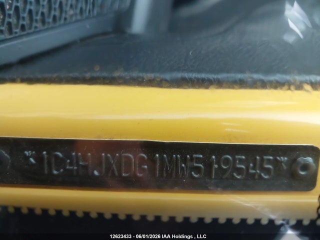 Продаж на аукціоні авто 2021 Jeep Wrangler Unlimited Sport, vin: 1C4HJXDG1MW519545, номер лоту: 12623433