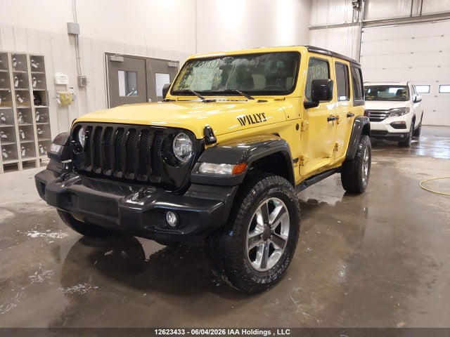 Продаж на аукціоні авто 2021 Jeep Wrangler Unlimited Sport, vin: 1C4HJXDG1MW519545, номер лоту: 12623433