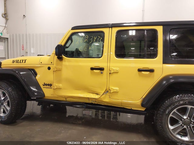 Продаж на аукціоні авто 2021 Jeep Wrangler Unlimited Sport, vin: 1C4HJXDG1MW519545, номер лоту: 12623433